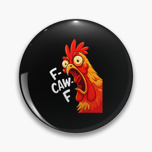 Item preview, Meme divertido de pollo Fcawf con frase humorística de gallo designed and sold by tadmercado.