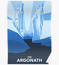 The argonath - Lord of the Rings Poster