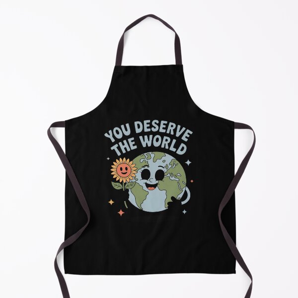 Item preview, You Deserve The World Positive Quote Mental Health Awareness designed and sold by yvonnickStore.