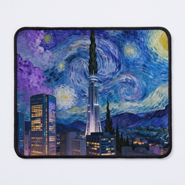 Item preview, Noite estrelada moderna  designed and sold by studiocontorno.