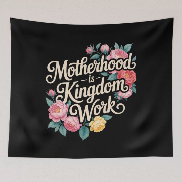 Item preview, Floral Motherhood Is Kingdom Work Mama Mothers Day designed and sold by SiegridOffical.