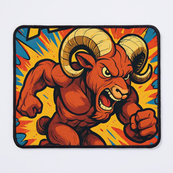 Item preview, Aries zodiac symbol | Comics style - Cartoon designed and sold by ComicsFactory.