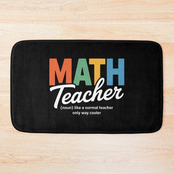 Item preview, Funny Math Teacher Cool designed and sold by RipleMalphite.