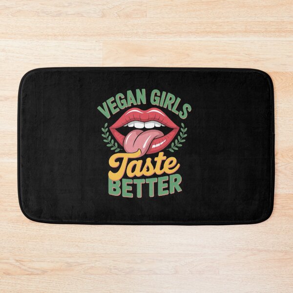 Item preview, Womens Vegan Girls Taste Better Women Mouth Veggie  designed and sold by TeddyPaintsArt.