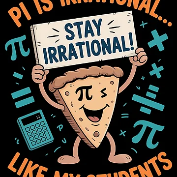 Artwork thumbnail, Funny Math Teacher Pi Humor by RipleMalphite
