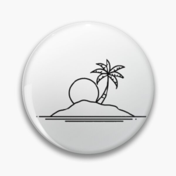 Artikelvorschau, Minimalistische Insel & Palme entworfen und verkauft von mari0n980.