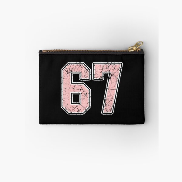 Item preview, Pink And White Number 67 Jersey Player Uniform 67 Fan  designed and sold by gladysenglish.