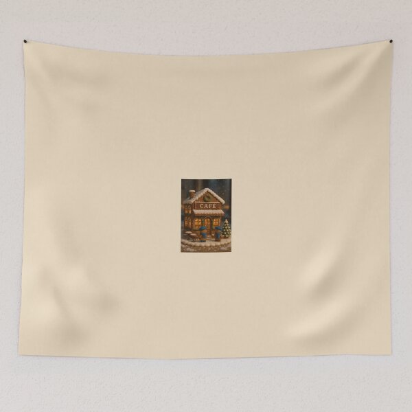 Item preview, Paris Gingerbread Café – Cozy French Christmas Scene designed and sold by Novel Works Studio.