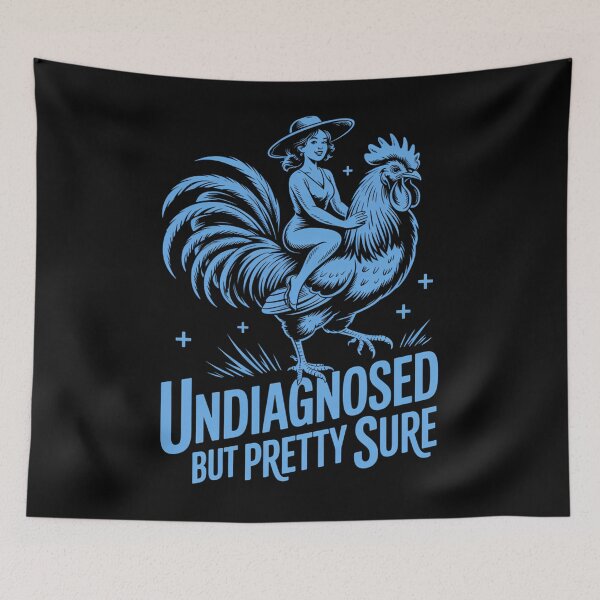 Item preview, Funny Mental Health Western Meme designed and sold by RipleMalphite.