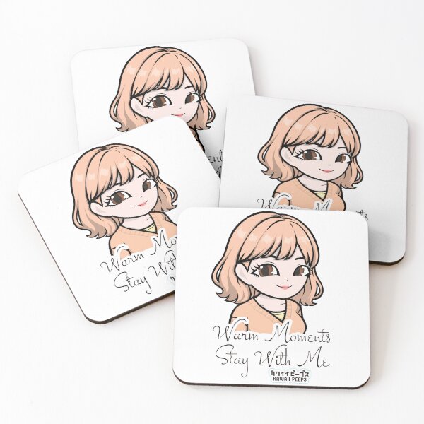 Item preview, Pastel Power Crew Warm Moments Stay With Me – pastel kawaii soft girl aesthetic design designed and sold by P-L-Sardines.