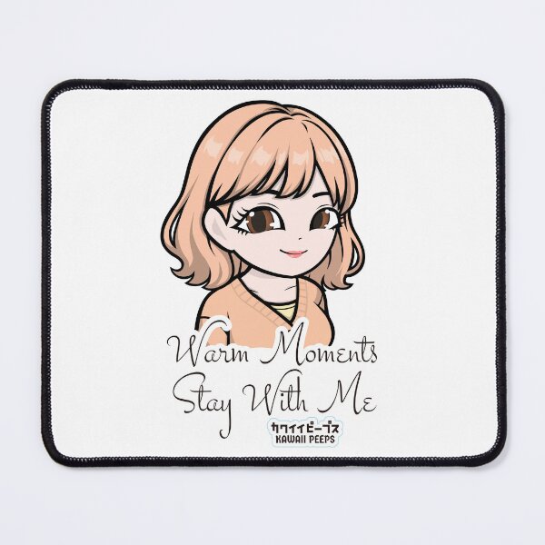 Item preview, Pastel Power Crew Warm Moments Stay With Me – pastel kawaii soft girl aesthetic design designed and sold by P-L-Sardines.