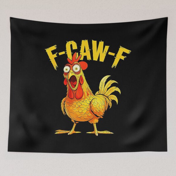 Item preview, Humor gráfico divertido del cuervo del pollo de Fcawf designed and sold by tadmercado.