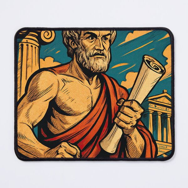 Item preview, Aristotle, Greek | Comics style - Cartoon designed and sold by ComicsFactory.