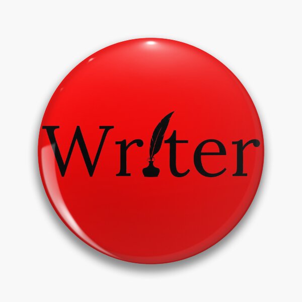 Item preview, Writer - Red Background designed and sold by TheKnightWriter.