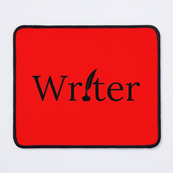 Item preview, Writer - Red Background designed and sold by TheKnightWriter.