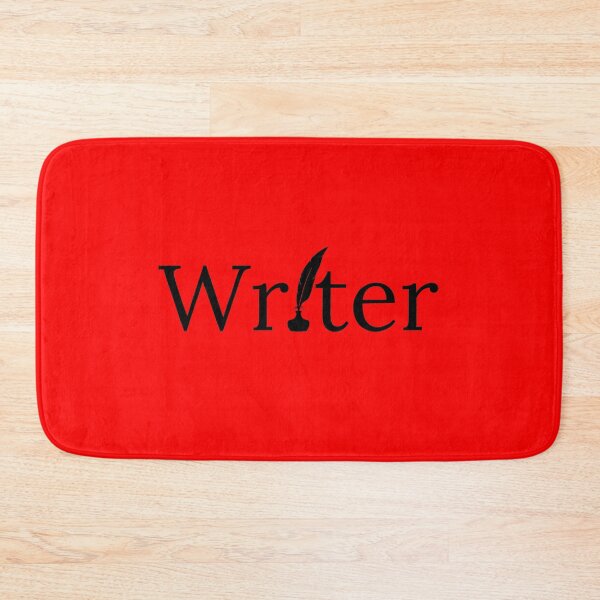 Item preview, Writer - Red Background designed and sold by TheKnightWriter.