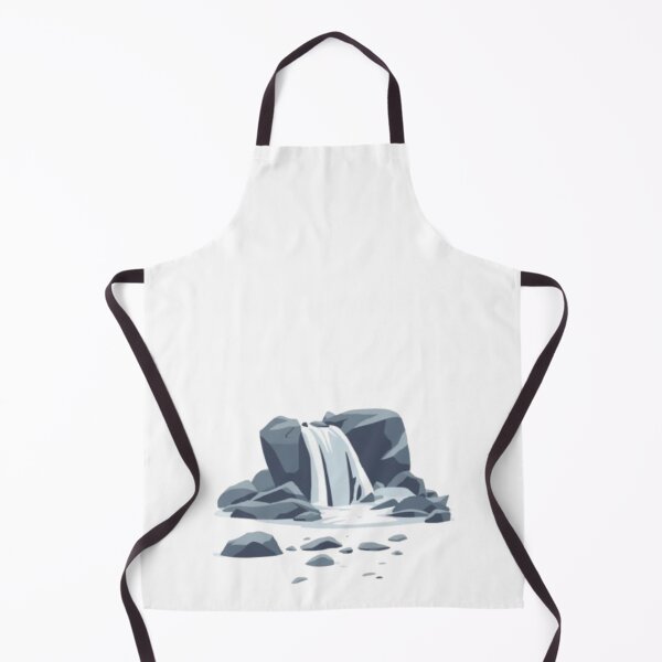 Item preview, Minimalist Waterfall Scene designed and sold by mari0n980.