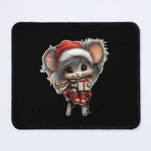 Item preview, Christmas Magic with a Little Mouse mouse santa gifts idea for christmas designed and sold by zuzzelek44.