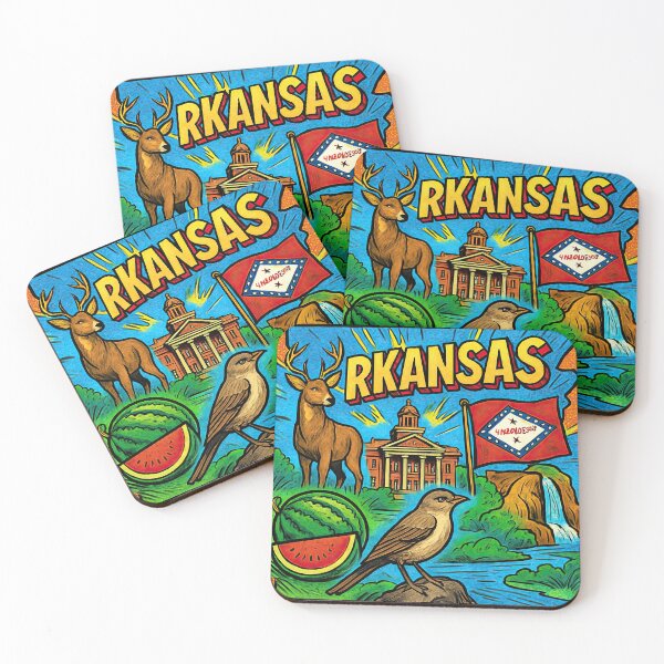 Item preview, Arkansas state | Comics style - Cartoon designed and sold by ComicsFactory.
