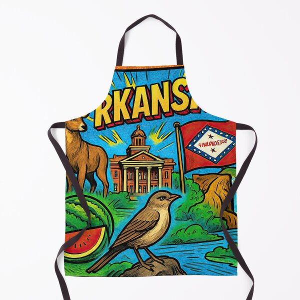 Item preview, Arkansas state | Comics style - Cartoon designed and sold by ComicsFactory.