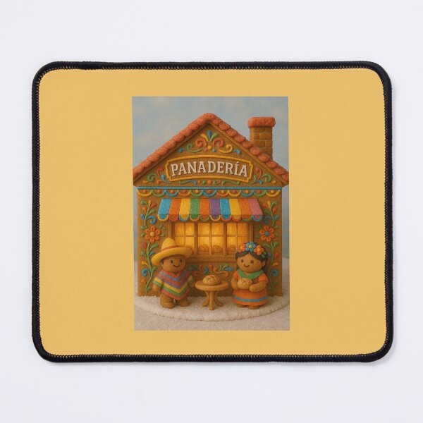 Item preview, Gingerbread Panadería – Mexican Bakery Christmas Village Scene designed and sold by Novel Works Studio.
