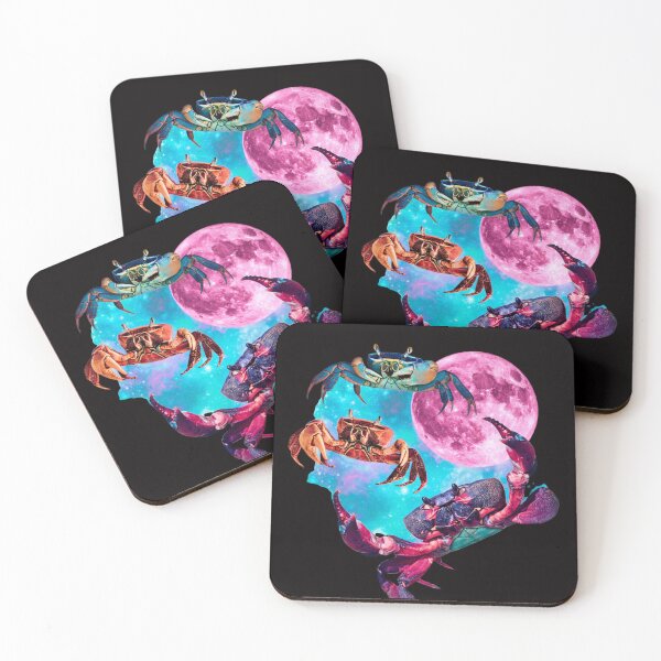Item preview, Three Crabs Graphic, Vintage Crustacean Moon, Crab, Funny Crab, Meme Crab, Sea Creature designed and sold by DesignDenDo ⭐⭐⭐⭐⭐.