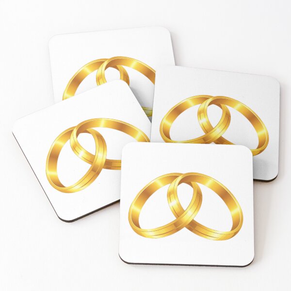 Item preview, Cartoon Golden Rings designed and sold by ArtQueen777.