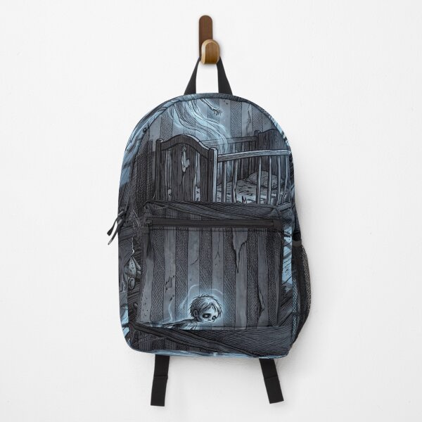 Item preview, Ghostly Nursery with baby ghosts gothic horror illustration art designed and sold by Vintage Designs +.