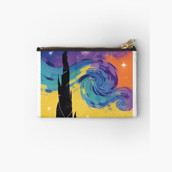 Item preview, Abstrato noite estrelada designed and sold by studiocontorno.