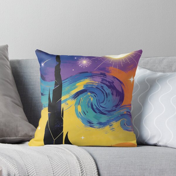 Item preview, Abstrato noite estrelada designed and sold by studiocontorno.
