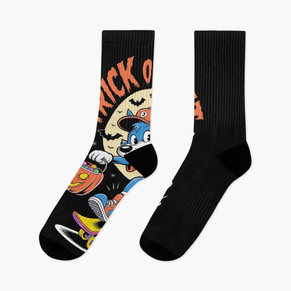 Item preview, Wolfman Skater - Trick or Treat, Happy Halloween  designed and sold by TeddyPaintsArt.