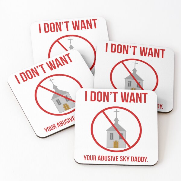 Item preview, I don’t want your sky daddy. designed and sold by Rachel the Artist .