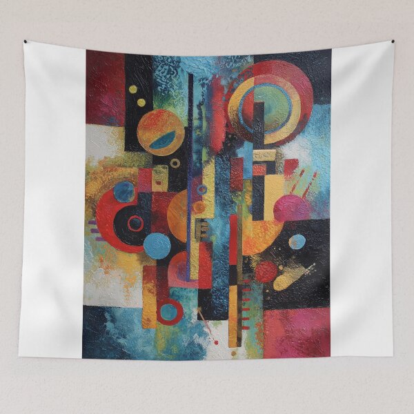 Item preview, Colorful Geometric Abstract Composition designed and sold by lautir.