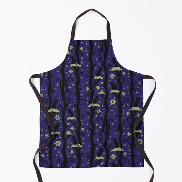 Item preview, Petals & Purrs - Midnight Glow designed and sold by DerpCat Sketches.