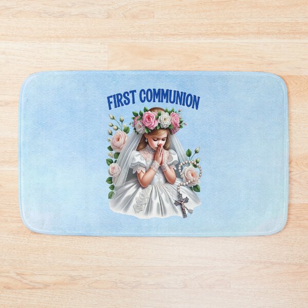 Item preview, First Holy Communion – Blessed in Roses and Grace designed and sold by MysticOzzy.