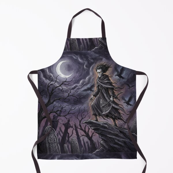 Item preview, Vali Ancient Norse God Gothic style illustration designed and sold by Vintage Designs +.