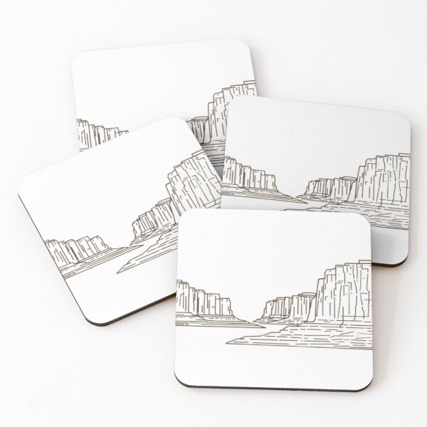 Item preview, Minimalist Canyon Scene designed and sold by mari0n980.