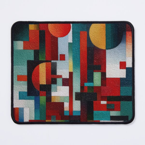 Item preview, Vibrant Geometric Composition designed and sold by lautir.