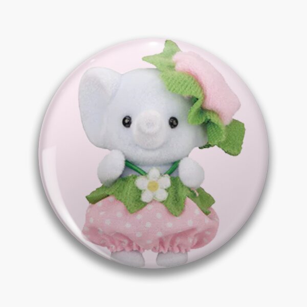 Item preview, Very Berry Baby Elephant Hilton Pin designed and sold by haizwe.
