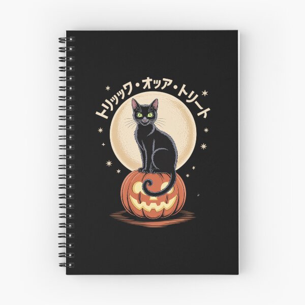 Item preview, Trick or Treat Japanese katakana Pumpkin black cat Halloween for Men Women  designed and sold by yvonnickStore.