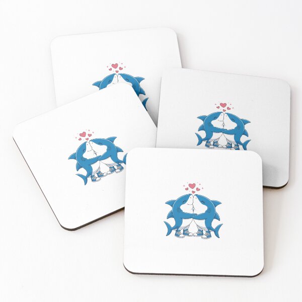 Item preview, shark love valentine designed and sold by Clearsky-56.