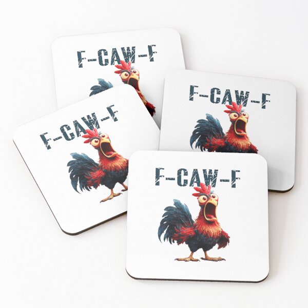 Item preview, Funny Fcawf Chicken Rooster Meme Humor F Caw F Quote  designed and sold by tadmercado.
