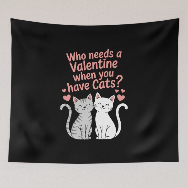 Item preview, Funny Cat Lovers Valentine_s Day or Anti-Valentine_s Day designed and sold by YaulTape.