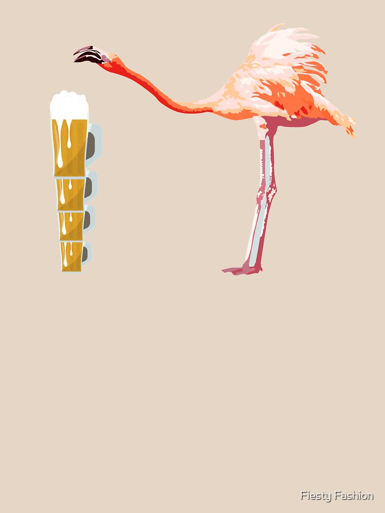 flamingo beer float