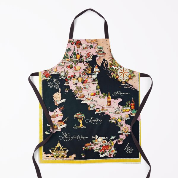 Item preview, Vintage Italian Food Map Poster | Carta Gastronomica del Bel Paese | Colorful Mid-Century Art & Culinary Heritage Décor designed and sold by artofuniverse.