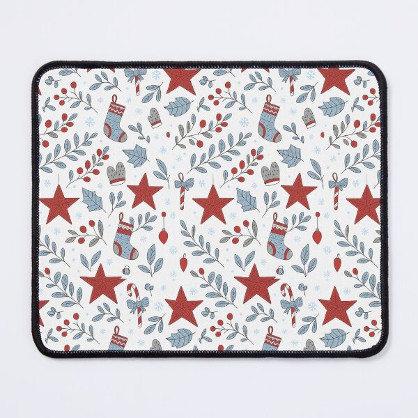 Item preview, Patrón de estrellas y mitones navideños: linda ilustración navideña invernal designed and sold by TrendBoost.