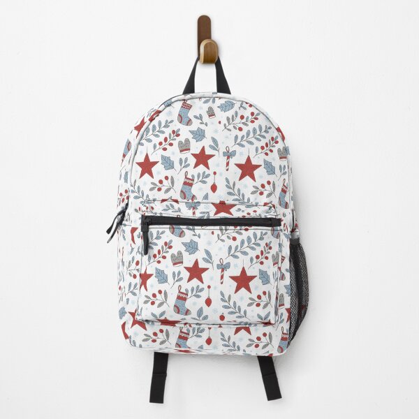 Item preview, Christmas Stars & Mittens Pattern – Cute Holiday Winter Illustration designed and sold by TrendBoost.