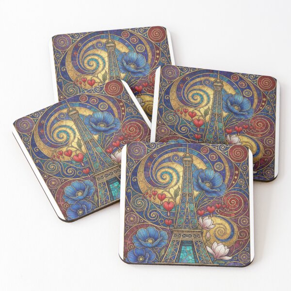 Item preview, Iconic Buildings of the World — Stained Glass Art Nouveau designed and sold by Ewa Miller.