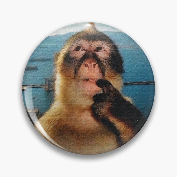 Item preview, Monkey thinking designed and sold by KavozStudio.