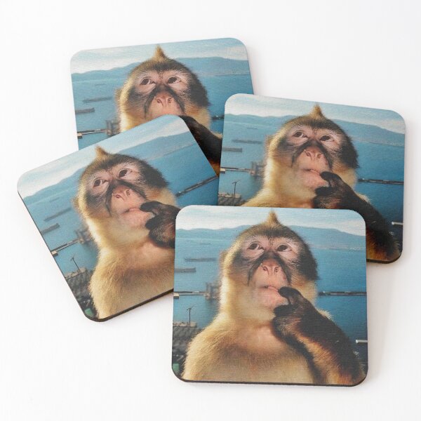Item preview, Monkey thinking designed and sold by KavozStudio.
